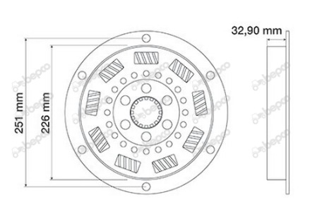 Damper  3714122M4