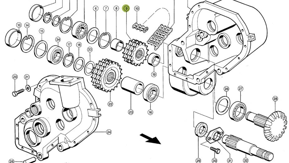 Pinion 984172