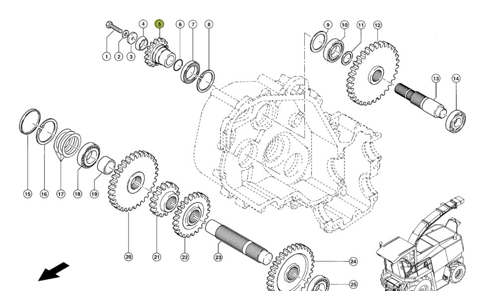 Pinion Lant 933198