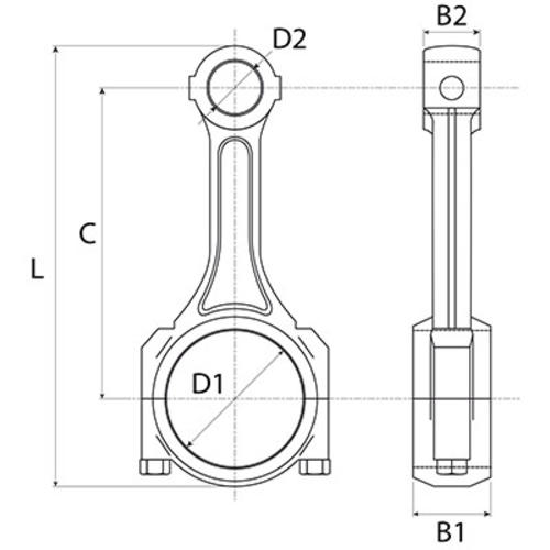 Biela Motor 3051412R91