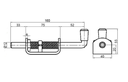 Zavor cu Arc Otel Zincat 160x12mm