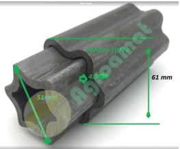 Teava Cardan 1 Metru Int+Ext