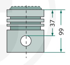 Kit Piston 3044479R94