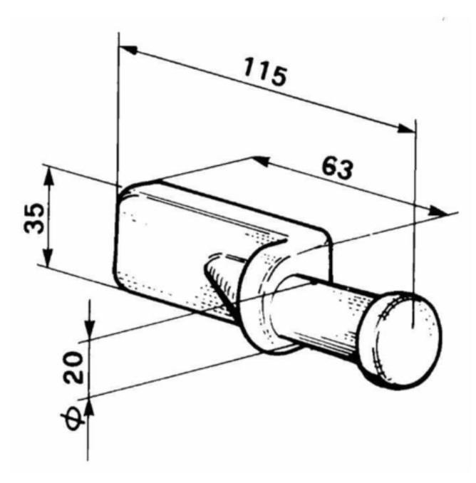 Cui Balama Remorca Sudabil 115x63x35