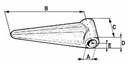 Balama Sudabila Remorca Auto 122x27x14mm
