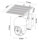 Camera Supraveghere Rotativa cu Panou Solar 3.5W