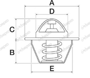 Termostat 87800842