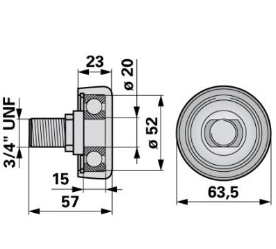 Rola Piston 688282