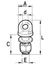 Bolt Ancora Stabilizatore M22