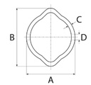 Teava Cardan 48X57.5 1 Metru