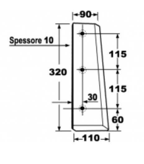 Cutit piston 0982.25.10.00