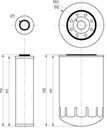 Filtru Hidraulic 3616579M2