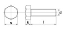 Surub M16x65mm