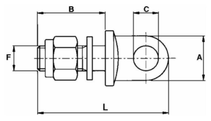 Surub Ochet Ridicare Tirant 83mm