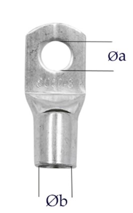 Set 10 Papuci pentru Cablu fi 10mm int.40