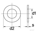 Saiba Rotunda Plata M22x39x3mm