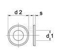 Saiba Rotunda Plata 12x24x2,5mm