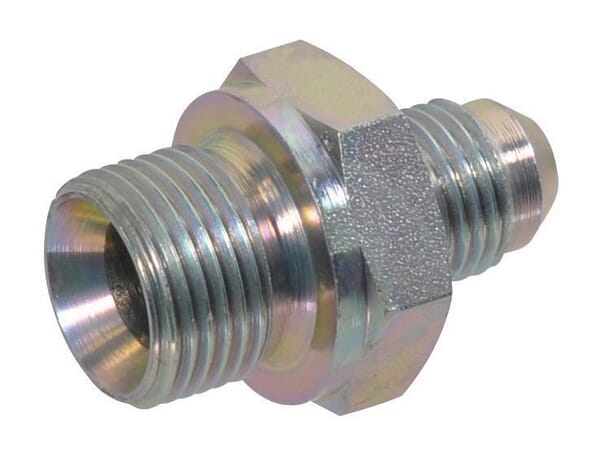 Niplu reducție RIB tată/tată 9/16" JIC x 3/8" BSP