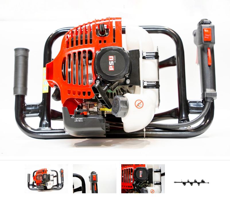 Motoburghiu de Pamant 51.7 CC, 1.45 kW, motor pe benzina