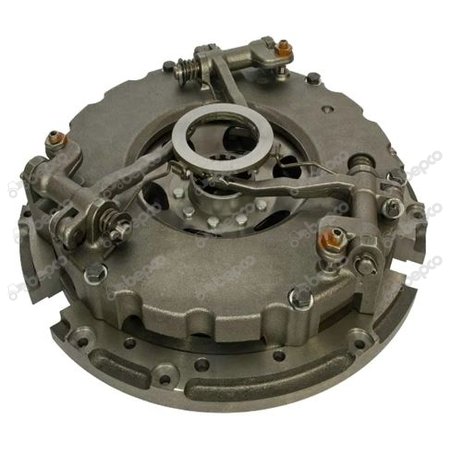 DOUBLE CLUTCH - CONTAINS ROW + PTO PLATE 305/305 - 6 LEVERS - ROW 1 3/8'' 10 / PTO 2 1/8'' - 16