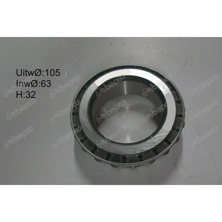 BEARING CONE TAPPERED Ø 30,162 x 63,5 MM