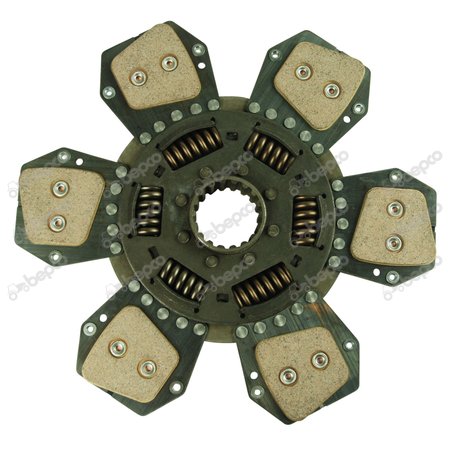SPRING SINTERED ADVANCED DISC - CAPTIVE + LOOSE Ø 310 - 45 X 50 - 18 / 6 PADS