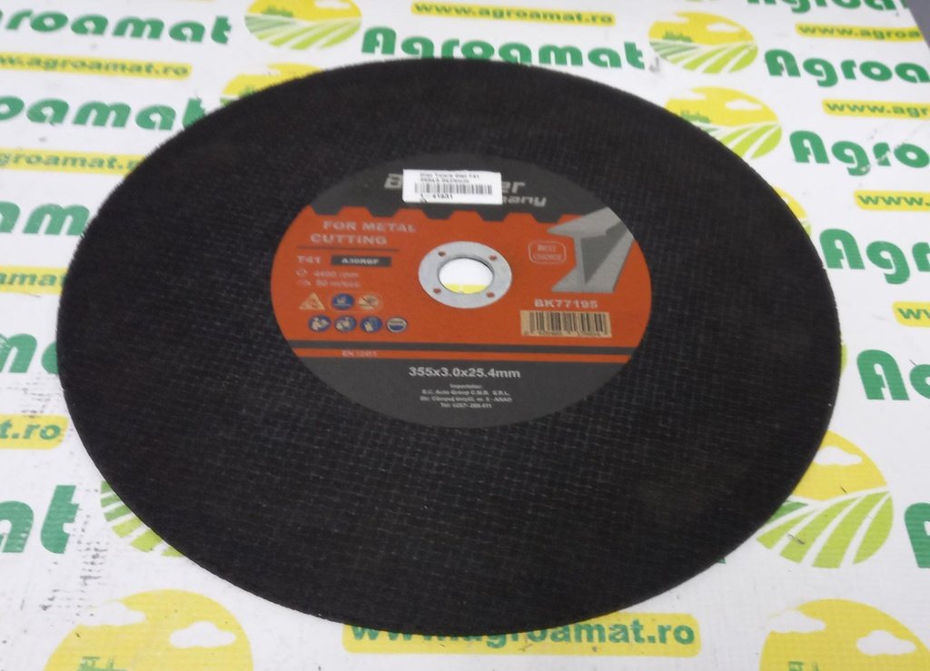 Disc Taiere Otel T41 355x3.0x25mm