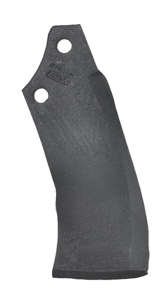 Rotovator blade LH 230x145x80mm 8mm thick suitable for Maschio