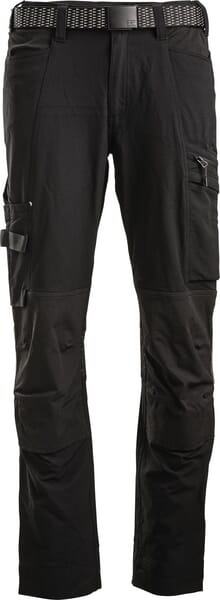 Trousers 32-36"/L32", black, Kramp 4 Way Stretch