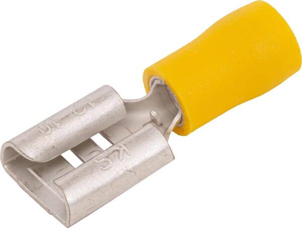 Lamă mamă de capăt, roșie, 4,6-6mm² 9,4x1,2mm (50 buc.), Kramp