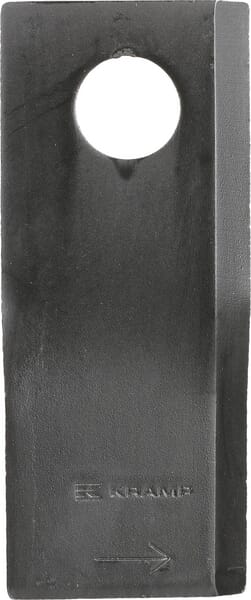 Lamă cositoare stânga 112x48x4mm orificiu 19mm pachet 25 buc. potrivită pentru Fella/Krone
