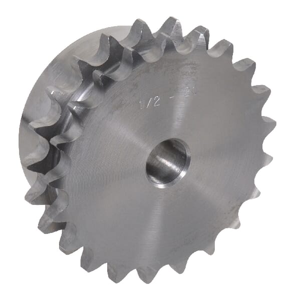 Pinion dublu 18 dinți, 1/2", lanț 08 B-2, Kramp