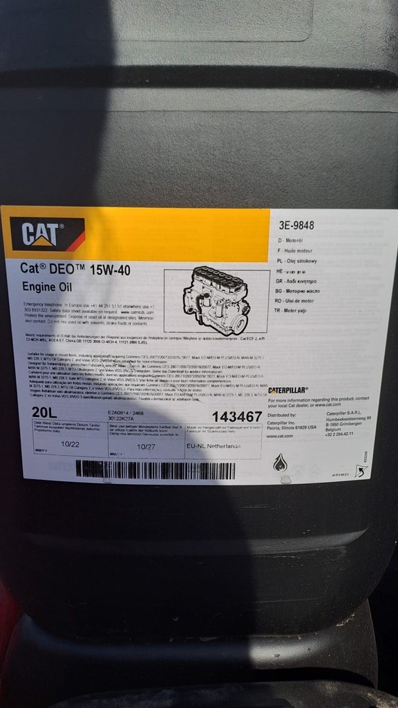 Ulei Caterpillar DEO 15w40, 20L