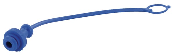 Bușon contra prafului NV-F 1/4"PVC albastru