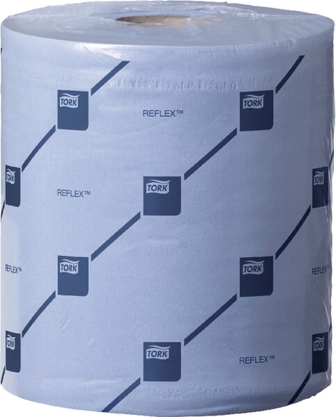 Paper towel, blue roll, 19cm x 150m, 2ply, outer Ø190mm, Tork