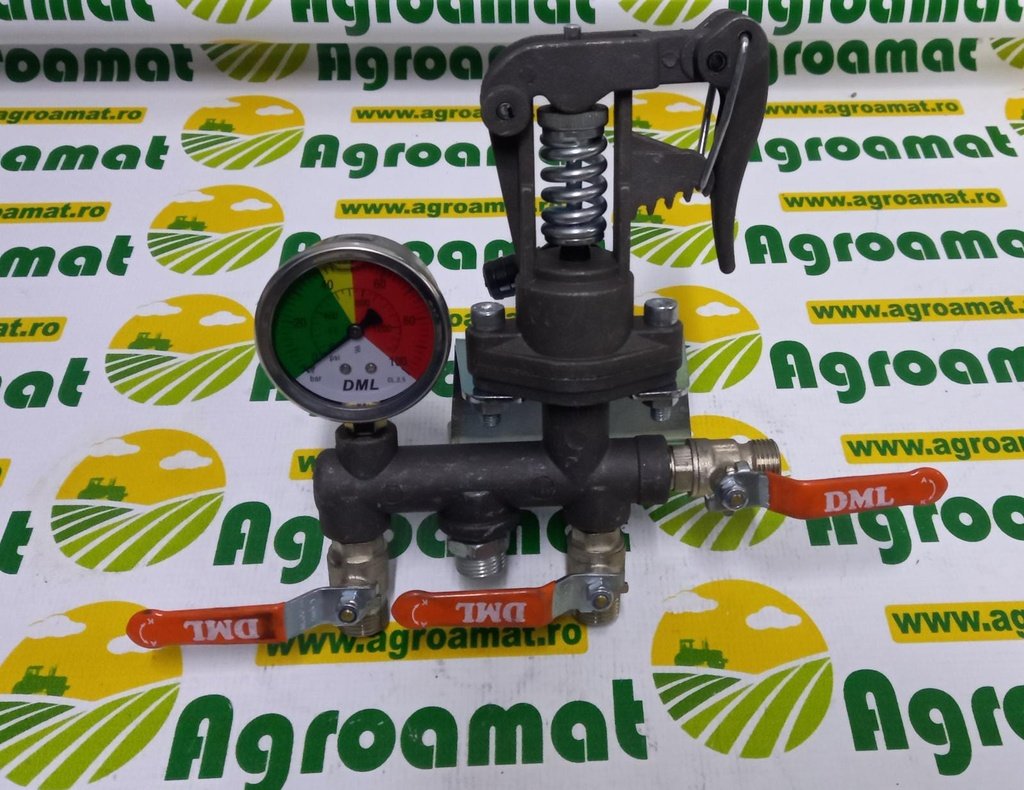 Distribuitor C50 cu Manometru Glicerina Inclus