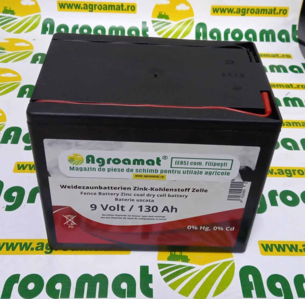 Baterie Uscata 9V 130Ah