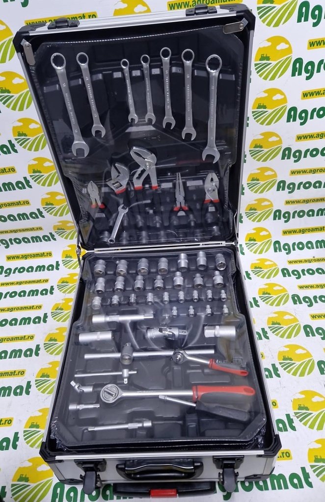 Trusa Valiza Tip Troler 187 Piese