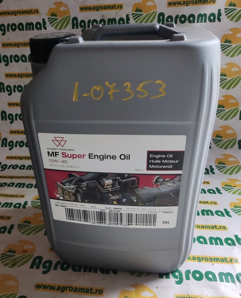 Ulei Massey Ferguson Super Engine 15w40 20-Litri