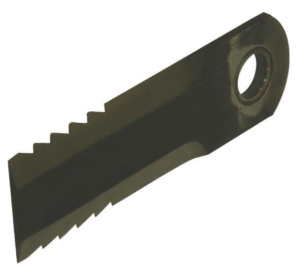 Cuțit rotativ tocător zimțat 175x50x4,5mm diametru 20mm