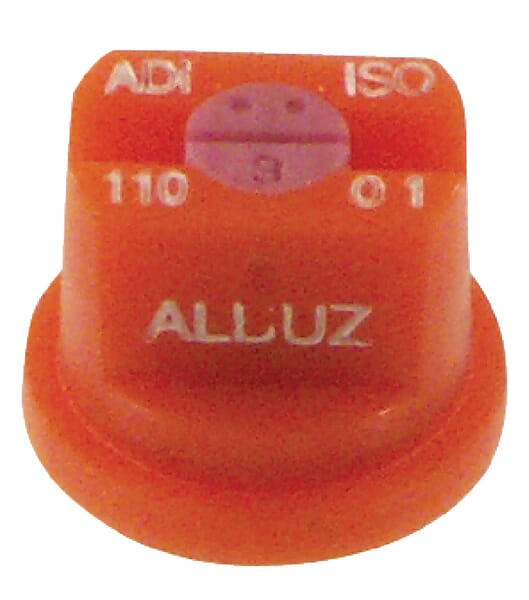 Flat fan nozzle ADI 110° 01 orange ceramic Albuz