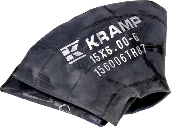 Cameră anvelopă pentru jantă diametru 6" 15x6.00-6 cu valvă curbată 90° TR87 Kramp