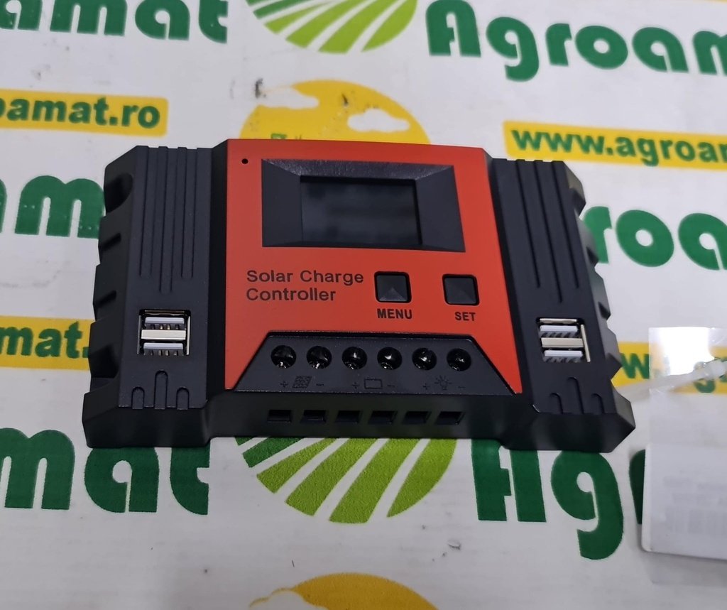 [AMAT1-46147] Regulator Tensiune PWM Panou Solar 20A 12V/24V