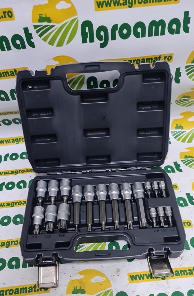 Trusa Torx cu Biti 18 Piese