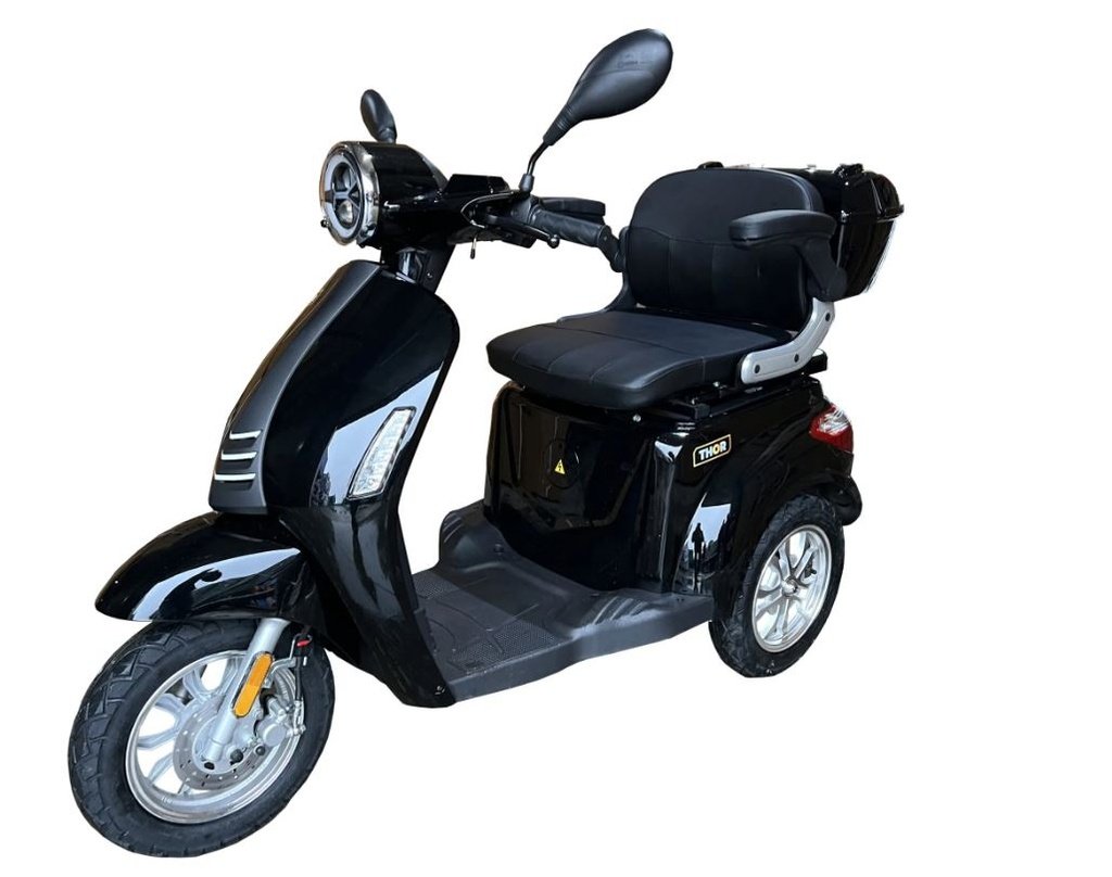 Triciclu electric Thor FLUXX cu CIV – negru 800W 60V20Ah