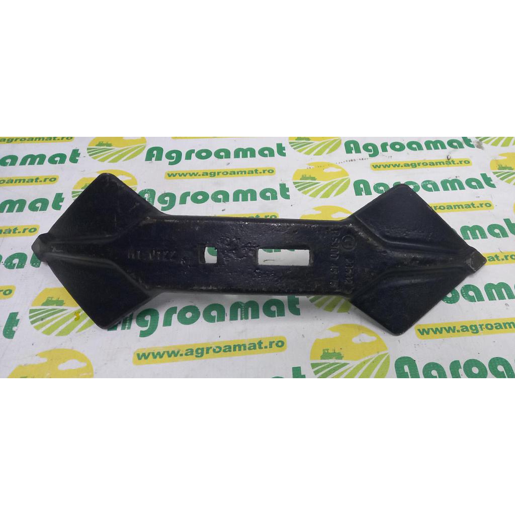 Brazdar 450x135x20mm Reversibil Curbat 2 Orificii