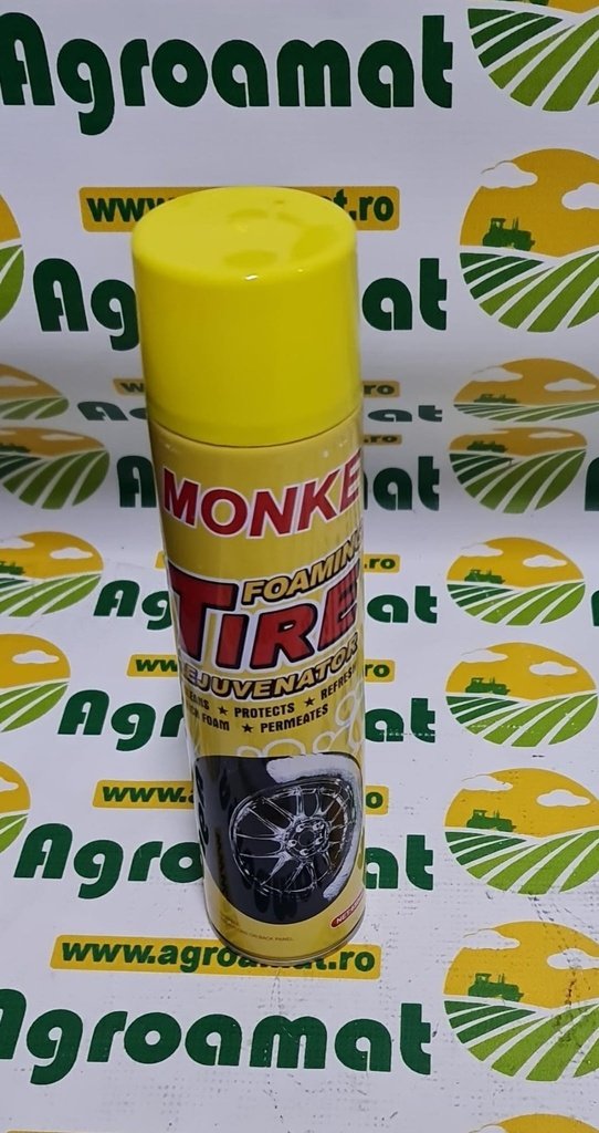 Spray cu Spuma Activa pentru Curatat Anvelope