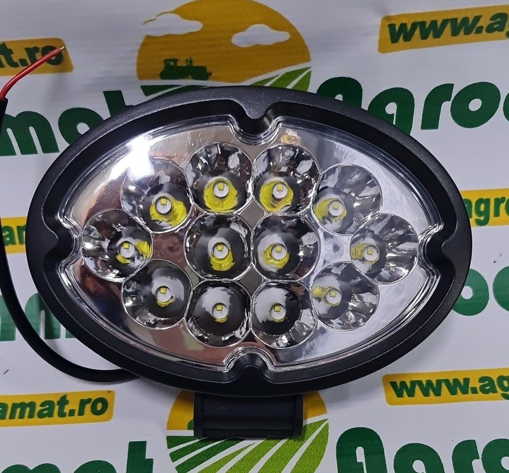 Proiector Oval 12 Leduri 10-30V
