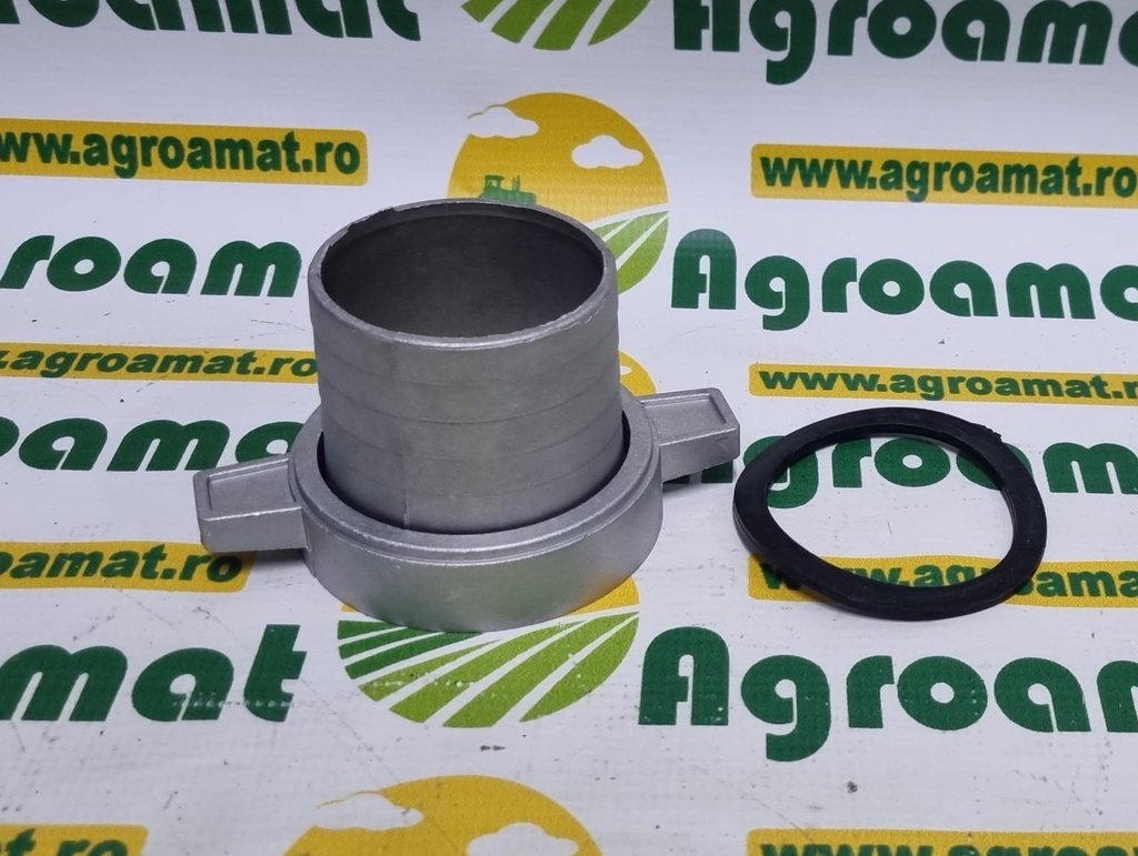 Cupla Aluminiu cu Filet Furtun 3 Toli