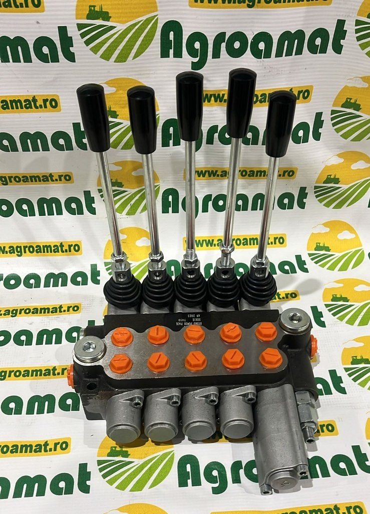 Distribuitor Hidraulic P40 Cu 5 Manete Si Flotant